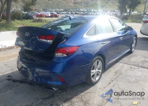 2018 Hyundai Sonata Sport z USA, uszkodzony, nr VIN 5NPE34AF2JH644580
